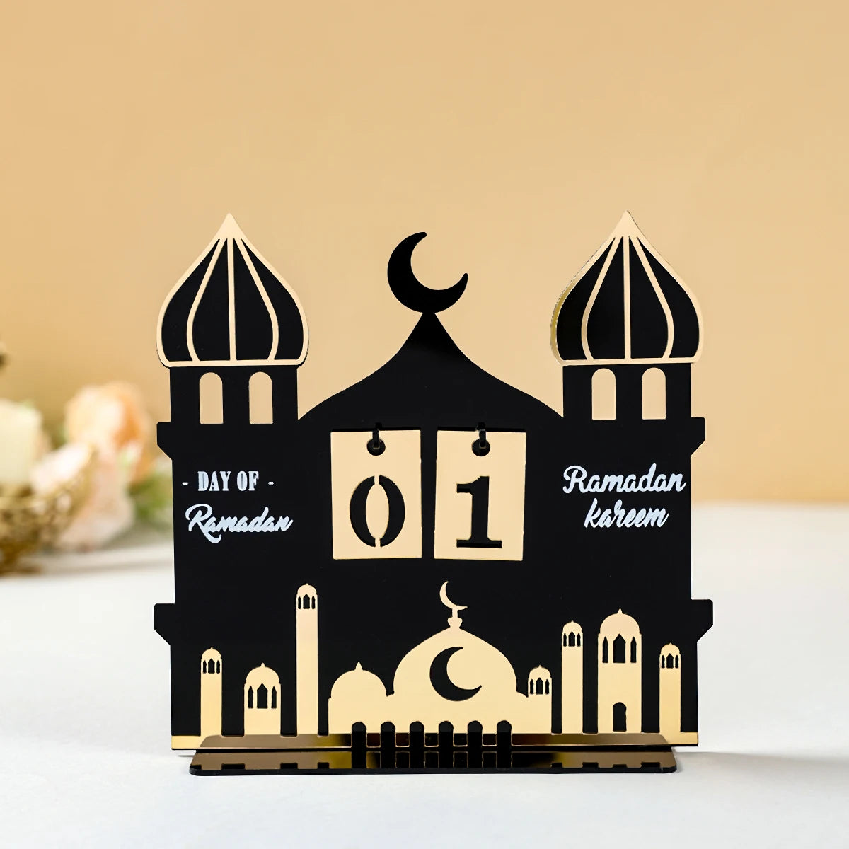 Calendrier Ramadan en Acrylique