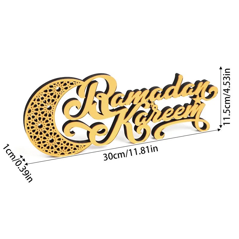 Ornement acrylique Ramadan Mubarak