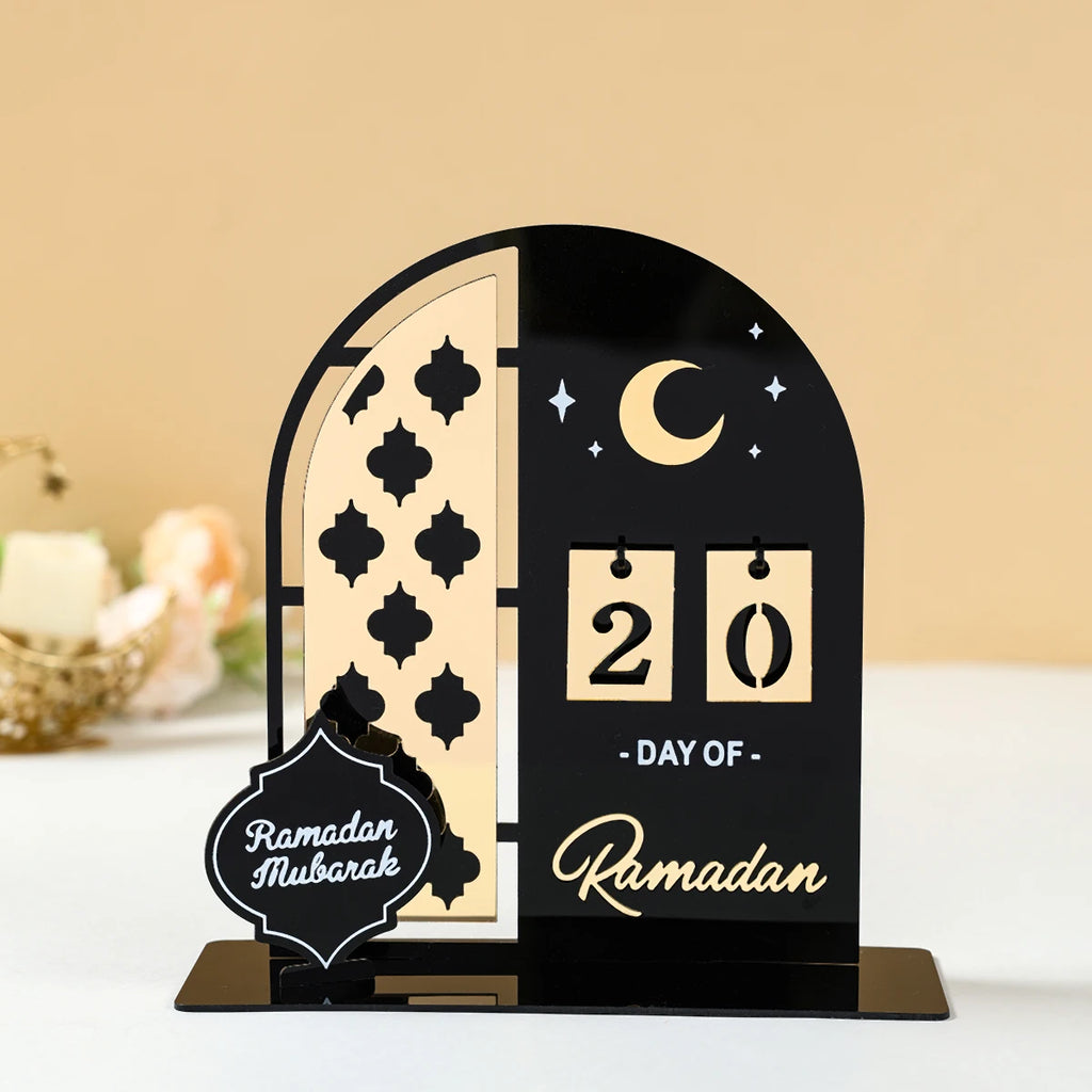 Calendrier Ramadan en Acrylique