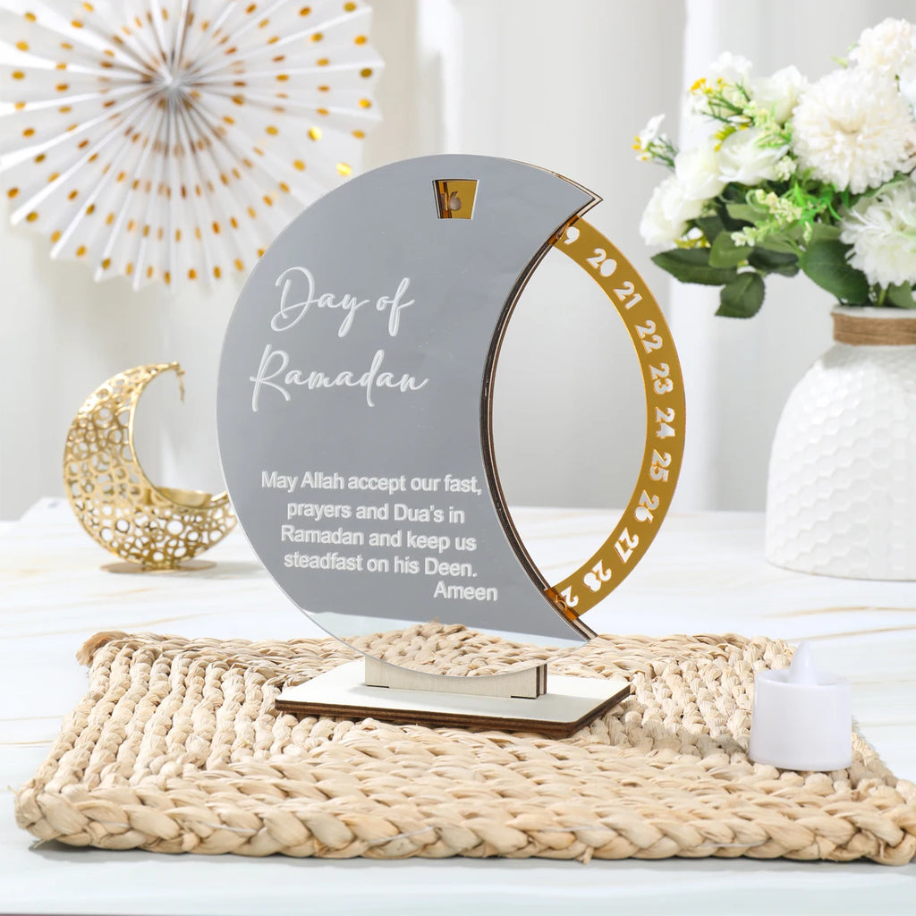 Calendrier Ramadan en Acrylique