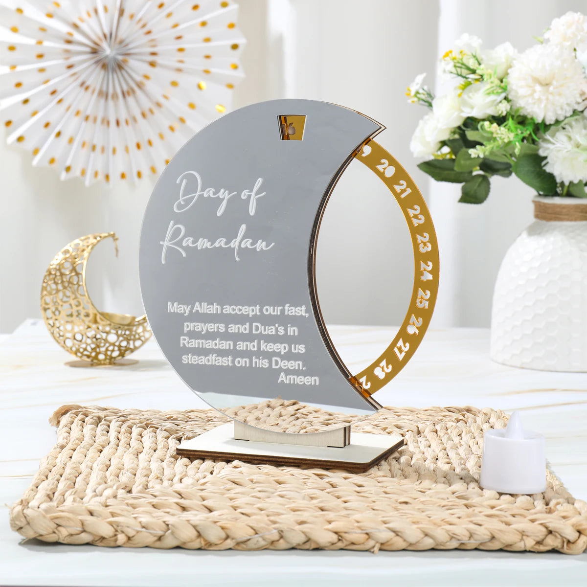 Calendrier Ramadan en Acrylique
