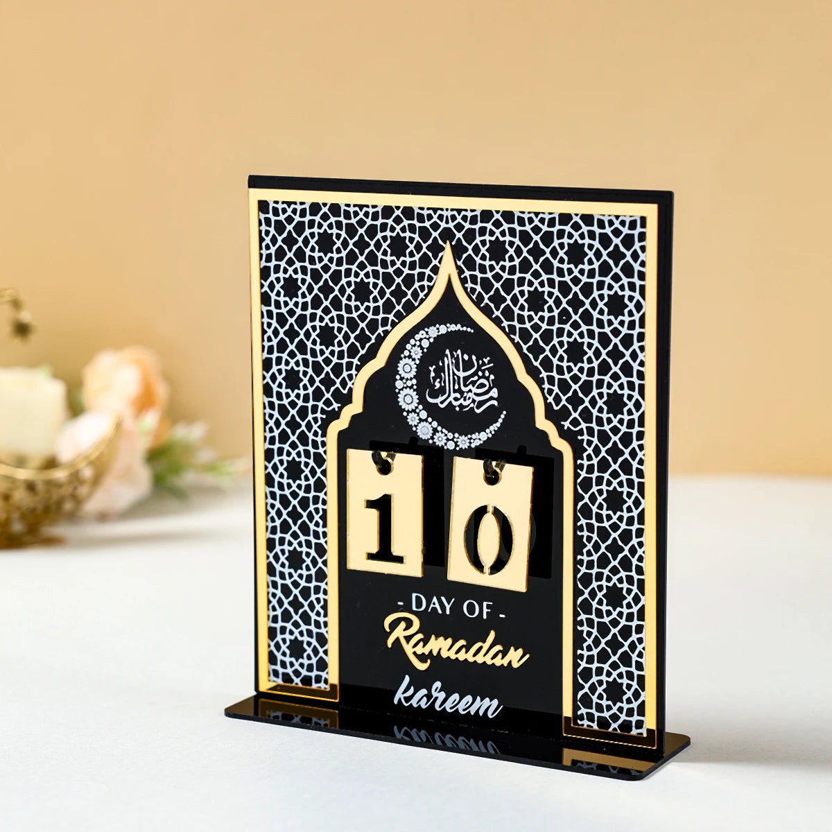 Calendrier Ramadan en Acrylique
