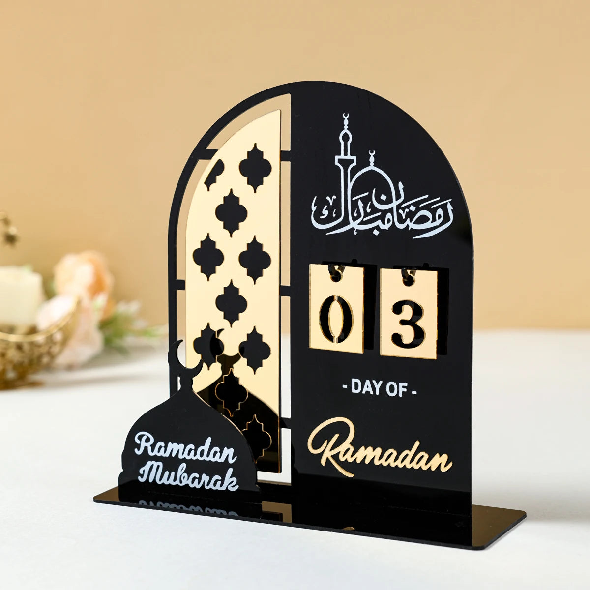 Calendrier de Compte à Rebours du Ramadan