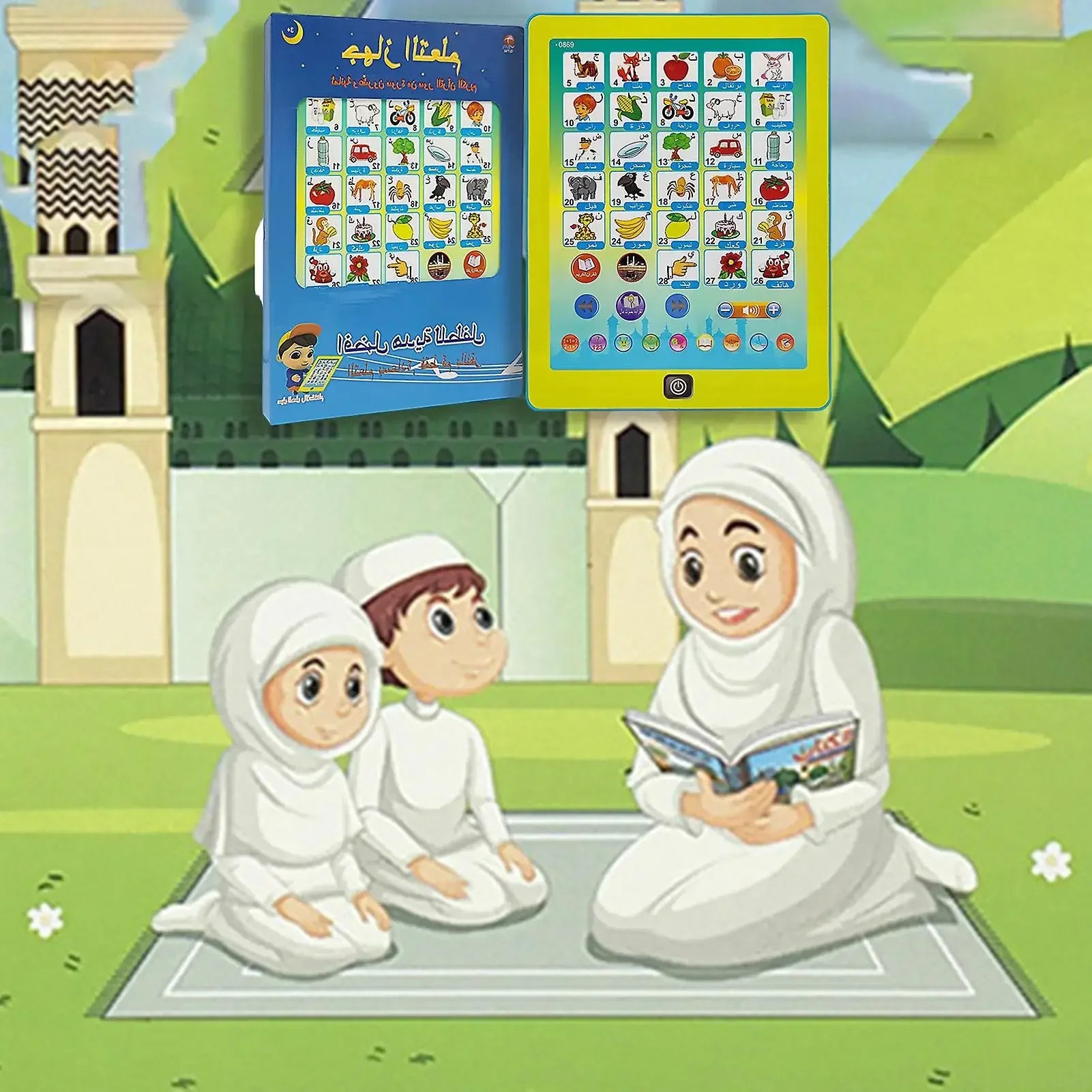 Tablette d’Apprentissage de l’Alphabet Arabe