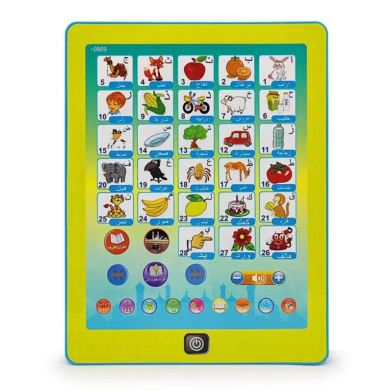 Tablette d’Apprentissage de l’Alphabet Arabe